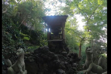 東京練馬区土支田 謎の豊楽園神社へ